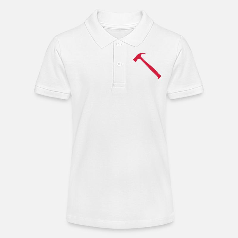 Marteau - Outil - Polo bio MINI SPRINTER Stanley/Stella Ado - blanc