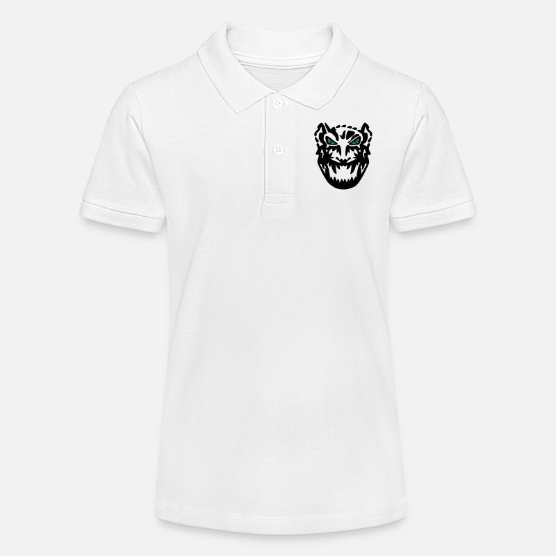 tiger_ear_vec_2 fr - Polo bio MINI SPRINTER Stanley/Stella Ado - blanc