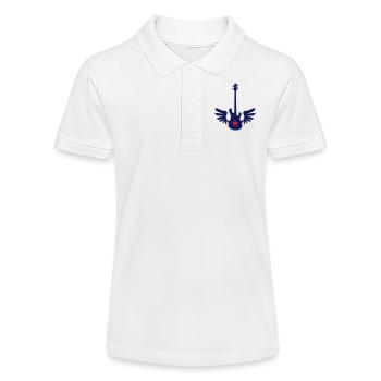 bass wings - Polo bio MINI SPRINTER Stanley/Stella Ado - blanc - Devant