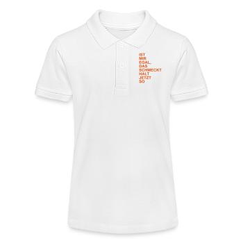 kochen - Stanley/Stella Teenager Bio-Poloshirt MINI SPRINTER - Weiß - Vorne