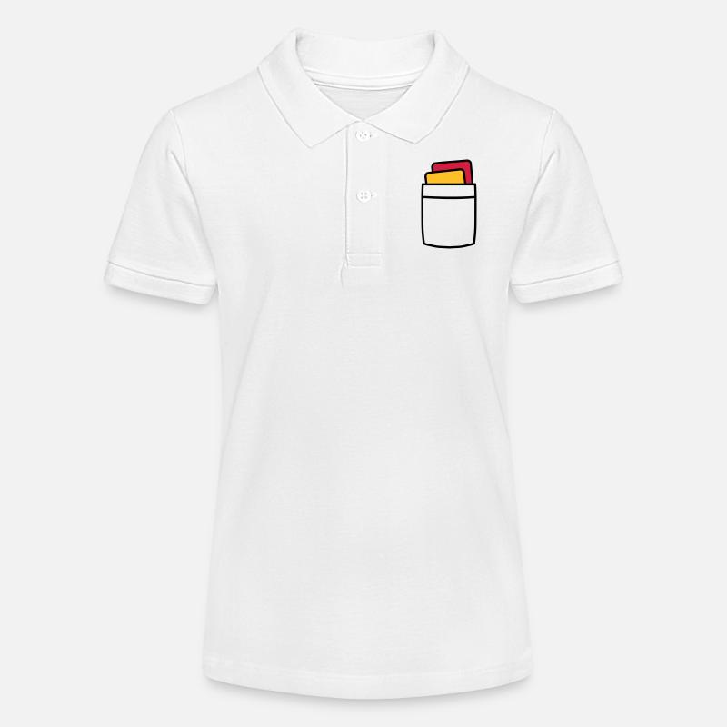 Arbitre - Polo bio MINI SPRINTER Stanley/Stella Ado - blanc