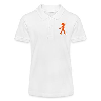Funk you - Stanley/Stella Teenager Bio-Poloshirt MINI SPRINTER - Weiß - Vorne