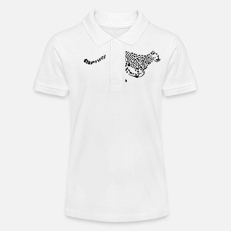 Leopard - Polo bio MINI SPRINTER Stanley/Stella Ado - blanc
