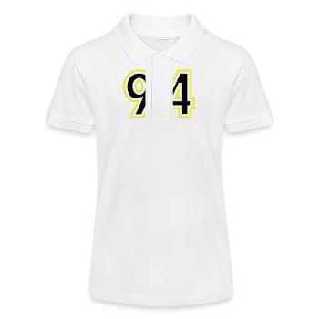 94 Number College - Stanley/Stella Teen Organic Polo Shirt MINI SPRINTER - white - Front