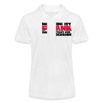 frank - Stanley/Stella Teen Organic Polo Shirt MINI SPRINTER - white - Front
