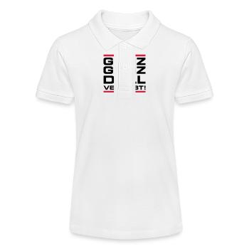 Ganz Doll Verliebt Valentinstag Spruch - Stanley/Stella Teenager Bio-Poloshirt MINI SPRINTER - Weiß - Vorne