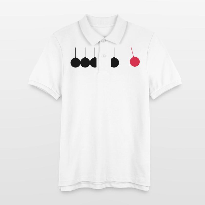 Physics, Pendulum Stanley/Stella Teen Organic Polo Shirt MINI SPRINTER