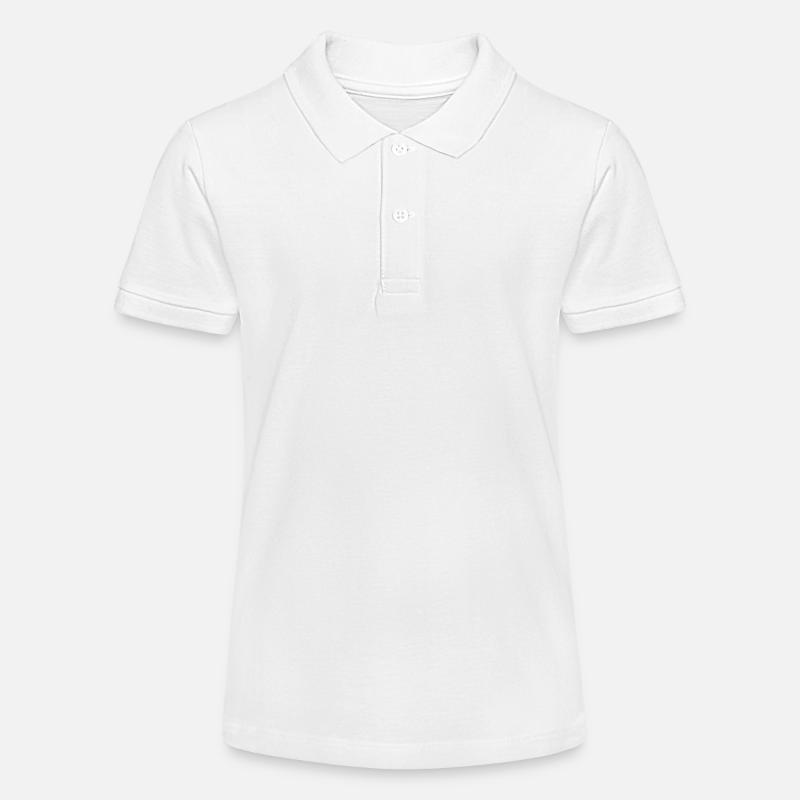 course de vélo de saleté - Polo bio MINI SPRINTER Stanley/Stella Ado - blanc