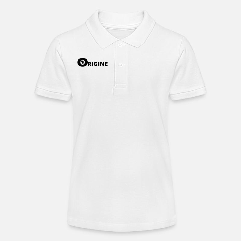 ORIGINE AFRIQUE - Polo bio MINI SPRINTER Stanley/Stella Ado - blanc