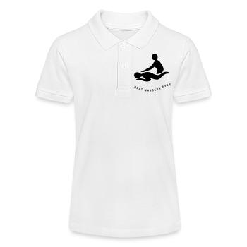 MEILLEUR MASSEUR JAMAIS - Polo bio MINI SPRINTER Stanley/Stella Ado - blanc - Devant