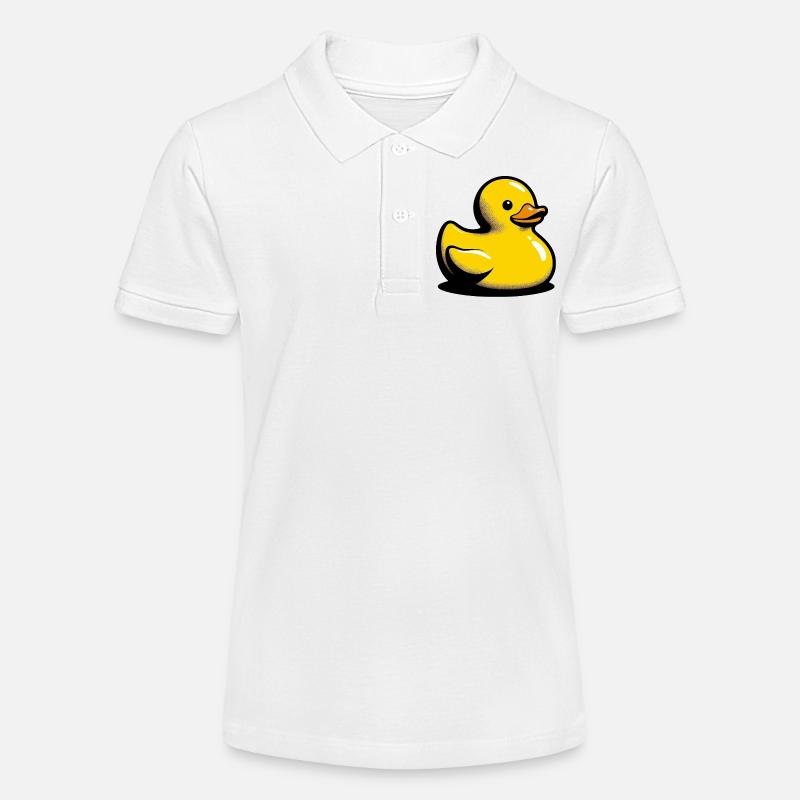 Caneton Canard Canard Canard - Polo bio MINI SPRINTER Stanley/Stella Ado - blanc