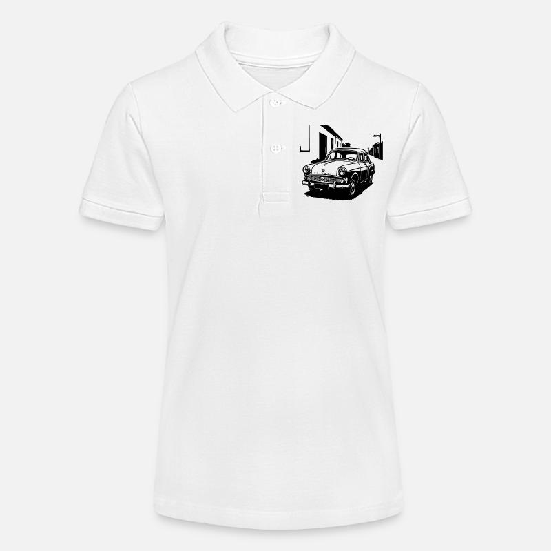 Rétro Classique 403 - Polo bio MINI SPRINTER Stanley/Stella Ado - blanc