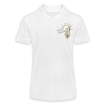 Penser positif - Polo bio MINI SPRINTER Stanley/Stella Ado - blanc - Devant
