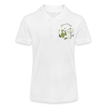 Ailes silencieuses - Polo bio MINI SPRINTER Stanley/Stella Ado - blanc - Devant
