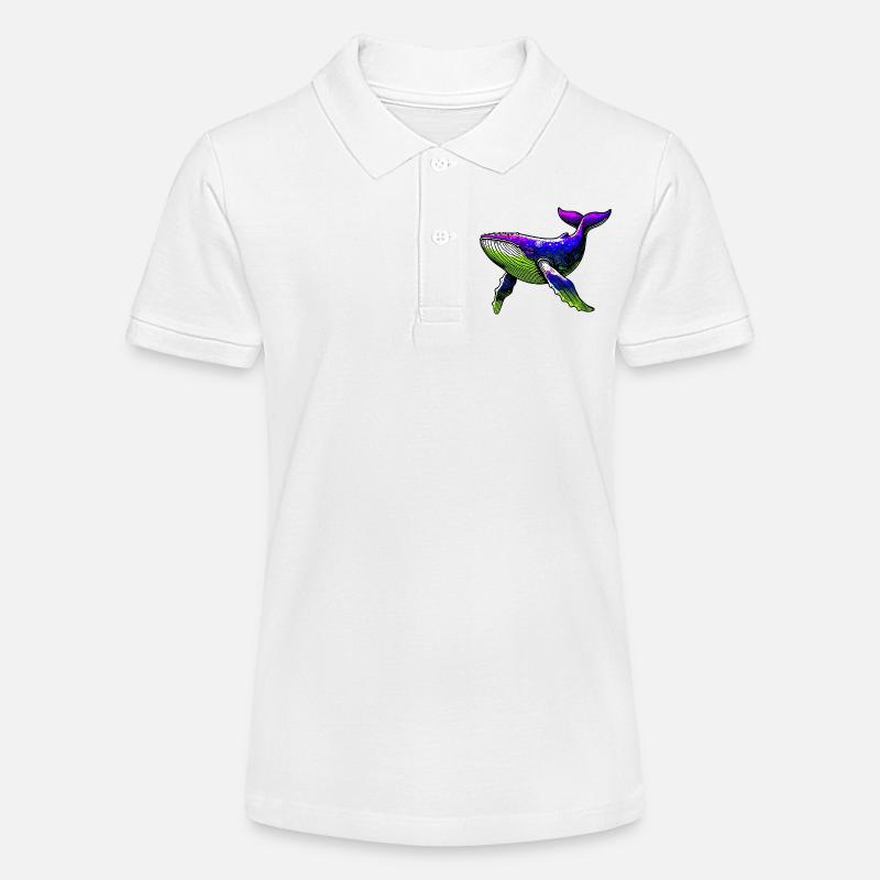 Baleine - Polo bio MINI SPRINTER Stanley/Stella Ado - blanc