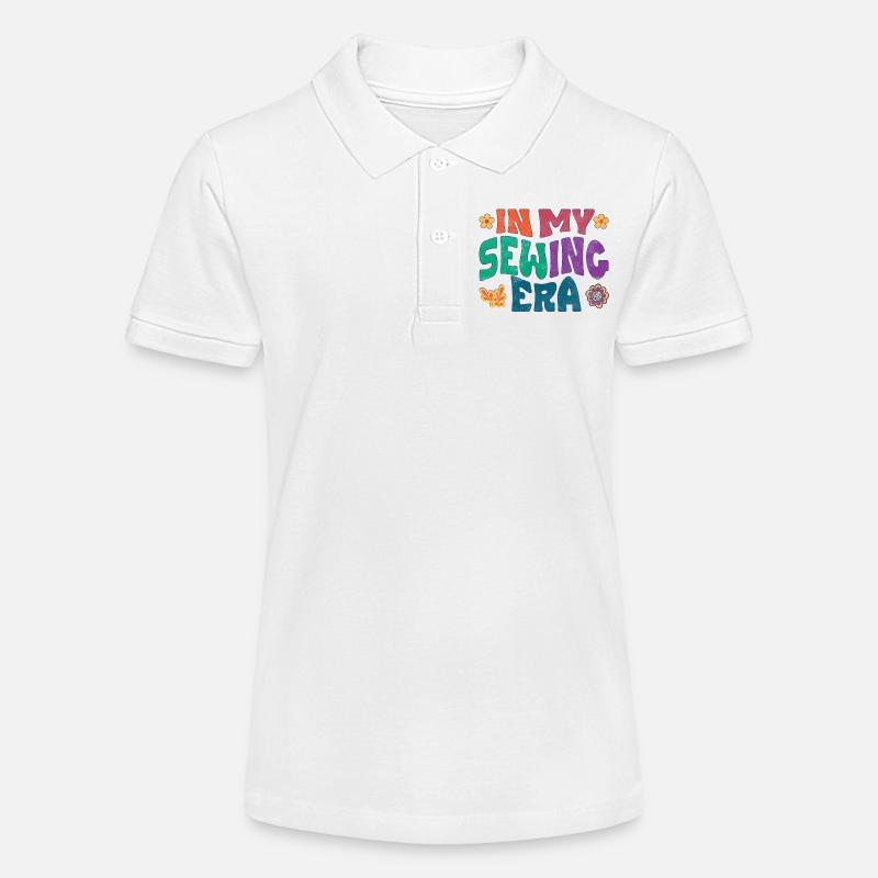 À l’époque de la couture - Polo bio MINI SPRINTER Stanley/Stella Ado - blanc
