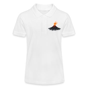 Vulkan - Stanley/Stella Teenager Bio-Poloshirt MINI SPRINTER - Weiß - Vorne