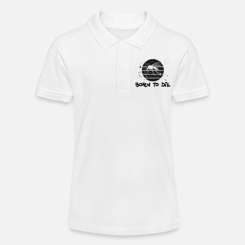 « Born to Die » – Un design rétro sarcastique - Polo bio MINI SPRINTER Stanley/Stella Ado - blanc