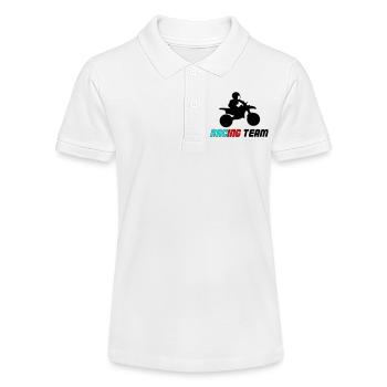 Course Neon Typo Sprint - Polo bio MINI SPRINTER Stanley/Stella Ado - blanc - Devant
