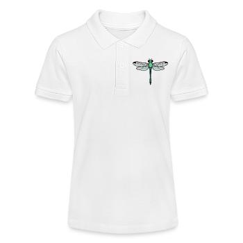 Libelle - Stanley/Stella Teenager Bio-Poloshirt MINI SPRINTER - Weiß - Vorne