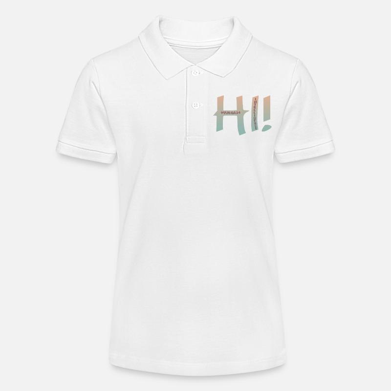 SALUT INTELLIGENCE HUMAINE - Polo bio MINI SPRINTER Stanley/Stella Ado - blanc