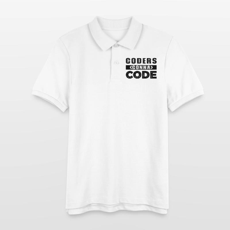 Coders going to Code Stanley/Stella Teen Organic Polo Shirt MINI SPRINTER