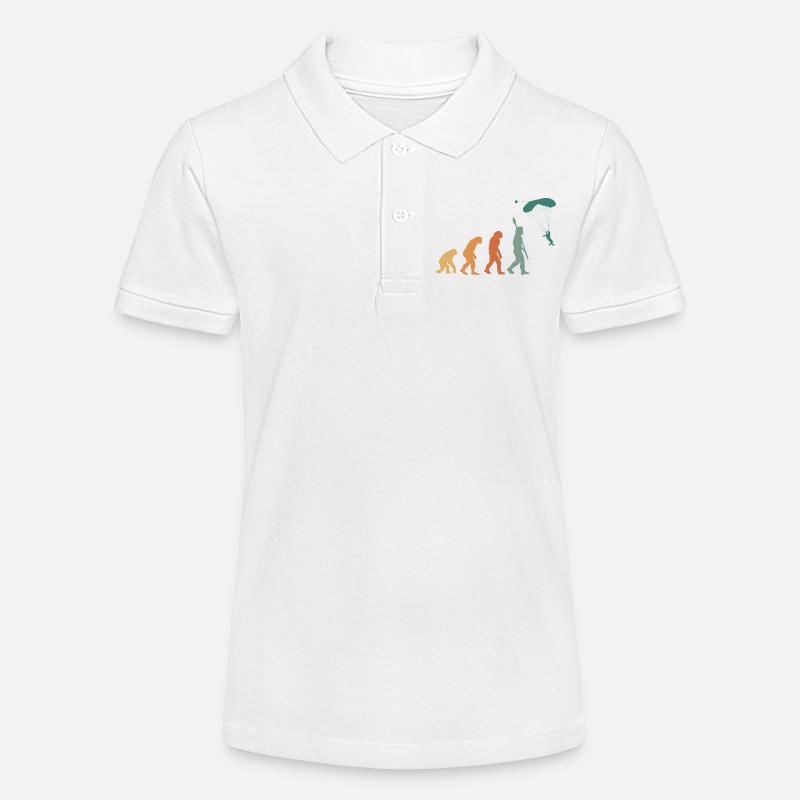 Parapente Evolution Retro - Polo bio MINI SPRINTER Stanley/Stella Ado - blanc