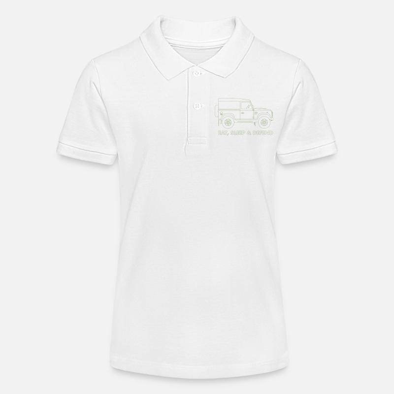 Mangez Sleep Defend - Polo bio MINI SPRINTER Stanley/Stella Ado - blanc