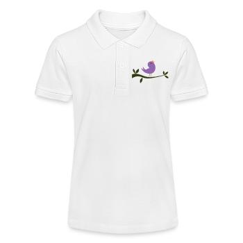 Vogel - Stanley/Stella Teenager Bio-Poloshirt MINI SPRINTER - Weiß - Vorne