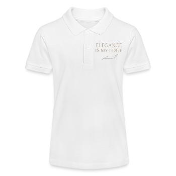 Style de vie féminin élégant, doux - Polo bio MINI SPRINTER Stanley/Stella Ado - blanc - Devant