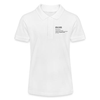 Mutter - Stanley/Stella Teenager Bio-Poloshirt MINI SPRINTER - Weiß - Vorne