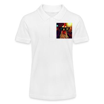 Fancy Chicken I - Stanley/Stella Teenager Bio-Poloshirt MINI SPRINTER - Weiß - Vorne
