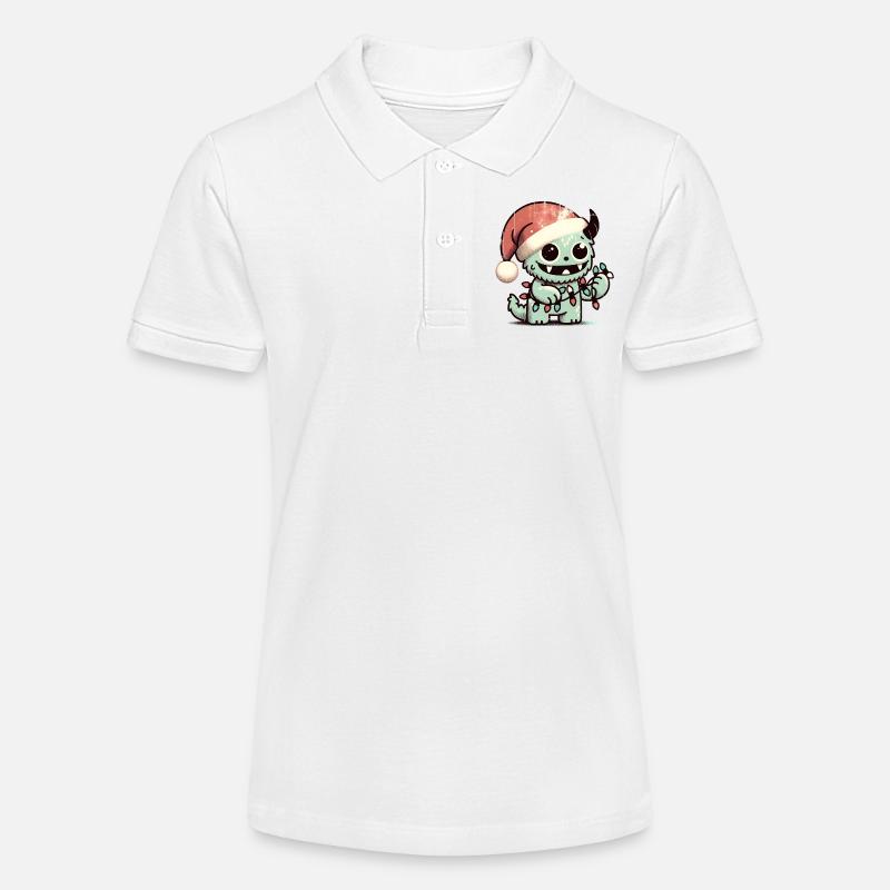 Conception de sweat à capuche de Noël |Doux câlin de Noël - Polo bio MINI SPRINTER Stanley/Stella Ado - blanc
