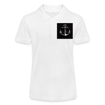 Ancre maritime - Polo bio MINI SPRINTER Stanley/Stella Ado - blanc - Devant