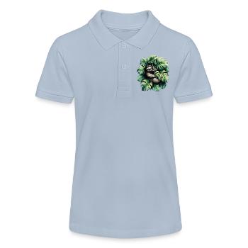 Cadeau de paresseux Monstera deliciosa - Polo bio MINI SPRINTER Stanley/Stella Ado - rouge - Devant