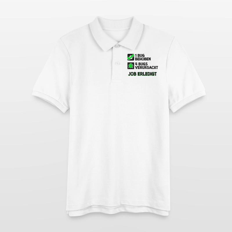 Open Source Bugfixing Bugs Developer Programmier Stanley/Stella Teenager Bio-Poloshirt MINI SPRINTER