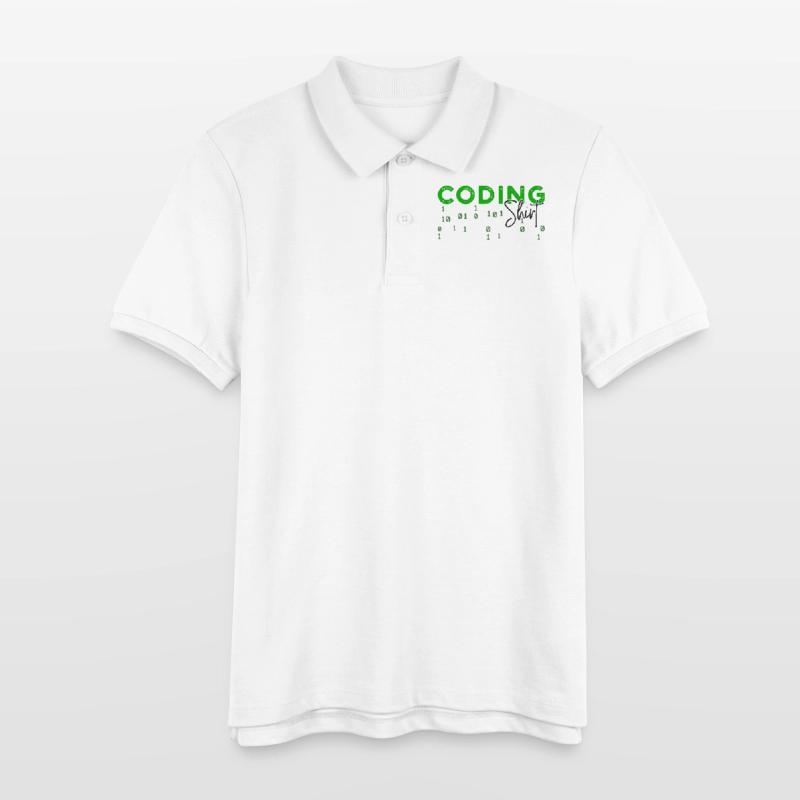 Coden Developer Programmer Web Developer Saying Stanley/Stella Teen Organic Polo Shirt MINI SPRINTER