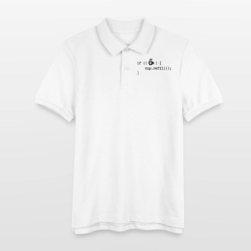 Developer Programmierer Code Webentwickler Debug Stanley/Stella Teenager Bio-Poloshirt MINI SPRINTER