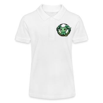 Widder - Stanley/Stella Teenager Bio-Poloshirt MINI SPRINTER - Weiß - Vorne