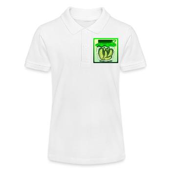 GHERKINS, PICKLES, CUCUMBER SALAD, CUCUMBER - Stanley/Stella Teen Organic Polo Shirt MINI SPRINTER - white - Front
