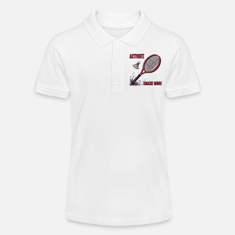 Activer le mode Smash - Polo bio MINI SPRINTER Stanley/Stella Ado - blanc