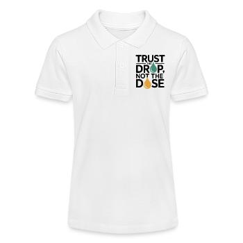 Homeopathy Trust The Drop Not Dose Professional - Polo bio MINI SPRINTER Stanley/Stella Ado - blanc - Devant