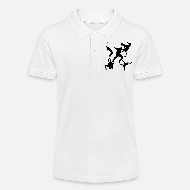 Dance Hip-Hop - Polo bio MINI SPRINTER Stanley/Stella Ado - blanc