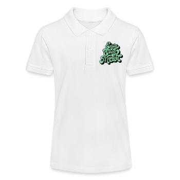 Profite de chaque instant - Polo bio MINI SPRINTER Stanley/Stella Ado - blanc - Devant