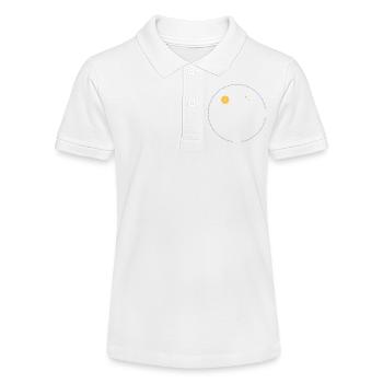 Citrus Orbit Print - Polo bio MINI SPRINTER Stanley/Stella Ado - blanc - Devant