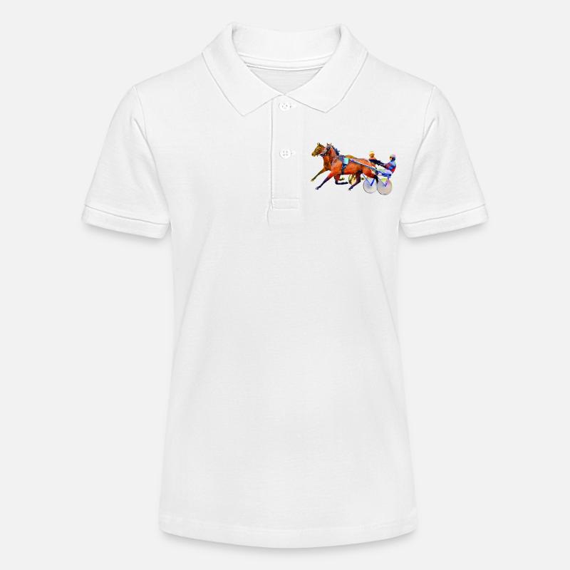 trotteur - Polo bio MINI SPRINTER Stanley/Stella Ado - blanc