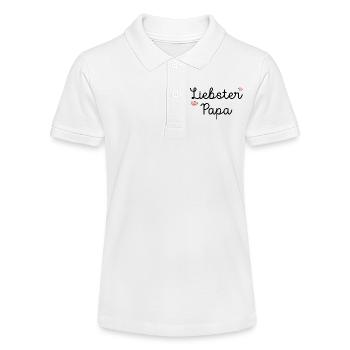 Gifts for Fathers Dearest Dad - Stanley/Stella Teen Organic Polo Shirt MINI SPRINTER - white - Front