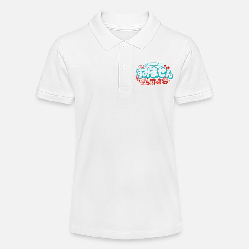 Sumimasen - Polo bio MINI SPRINTER Stanley/Stella Ado - blanc