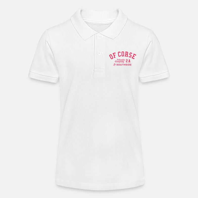 OF CORSE Southside 2A - Polo bio MINI SPRINTER Stanley/Stella Ado - blanc