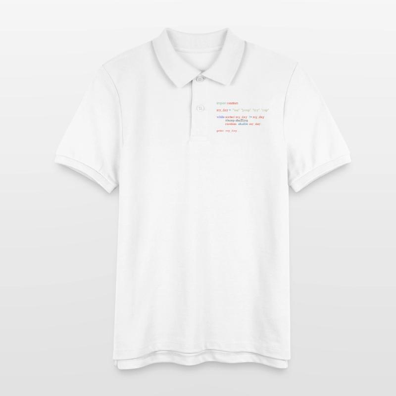 Drôle de code python sur la vie quotidienne, bébé Polo bio MINI SPRINTER Stanley/Stella Ado